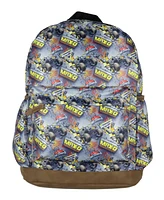 Monster Jam Backpack Maximum Destruction Max-d Truck All-Over Print School Book Bag