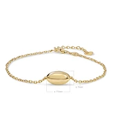 Devata Dome Chain Bracelet in 14K Gold, 6.5 in adj to 7.5 in, approx. 2.7 grams.