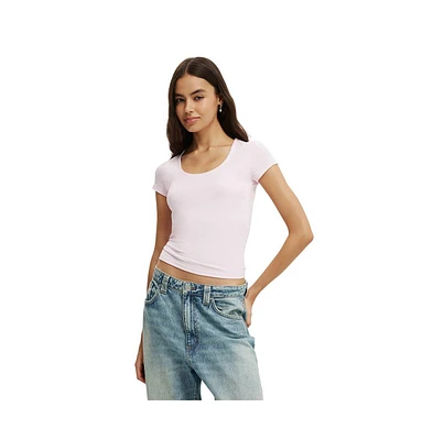 Cotton On Women's Sunday Scoop Short Sleeve