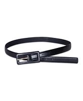 Michael Kors Women's Leather Covered Buckle Belt