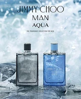 Jimmy Choo Mens Man Aqua Eau De Toilette Fragrance Collection