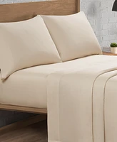 Lucky Brand Serene Slumber 300-Thread Count Cotton -Pc. Sheet Set
