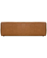 Glympton 110" Leather Sofa, Exclusively at Macy's