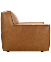 Glympton 44" Leather Arm Chair, Exclusively at Macy's