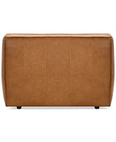Glympton 53" Leather Arm Chair, Exclusively at Macy's