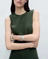 Mango Women's Shift Midi Dress
