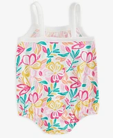 First Impressions Baby Girls Tropical Floral-Print Sunsuit, Exclusively at Macy's