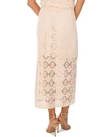 Vince Camuto Women's Crochet Maxi Skirt
