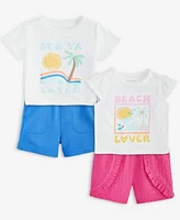 First Impressions Baby See Ya Later Beach Lover Graphic T Shirts Shorts Exclusively At Macys