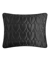 Juicy Couture Satin Heart Stitched Pc. Quilt Set
