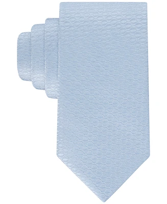Calvin Klein Men's Ray Tonal Geo-Pattern Tie