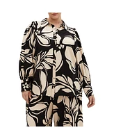 City Chic Plus Rosabella Print Shirt