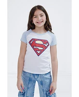Justice League Girls Dc Comics Supergirl T-Shirt