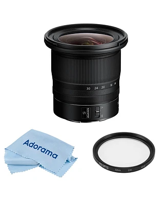 Nikon Nikkor Z 14-30mm f/4 S Lens, Bundle with ProOptic Pro Digital 82mm Multi Coated Uv Slim Filter, Cleaning Cloth