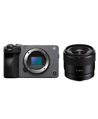 Sony FX30 Super 35 Cinema Line Camera with E 11mm f/1.8 Lens