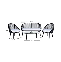 Halcott 4PC Living Set