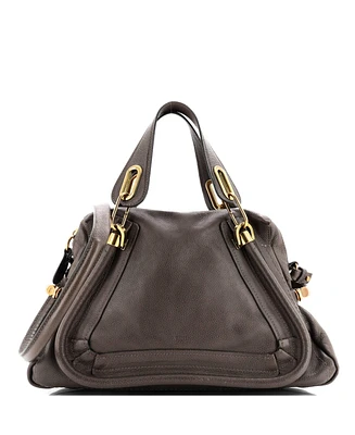 Pre-Owned Chloe Medium Paraty Handbag Quilted Leather