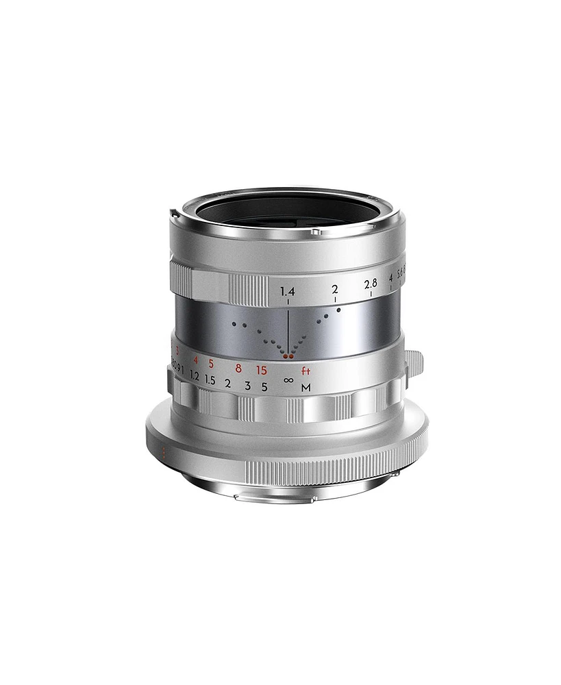 Thypoch Thypoch Simera 35mm f1.4 Ff Lens for Canon Rf, Silver