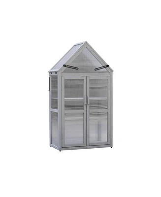 Indoor Garden and Patio Accessories Indoor Greenhouse, Tiered Plant Stand