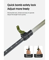 Naturehike 1pc Trekking Poles Carbon 169g Adjustable Ultra-Lightweight Hiking Sticks Unisex Walking Stick with Accessories for Outdoor