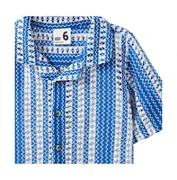Cotton On Little Boys Little/Big Cabana Short Sleeve Shirt
