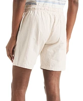 Nautica 7" Striped Textured Pull-On Short