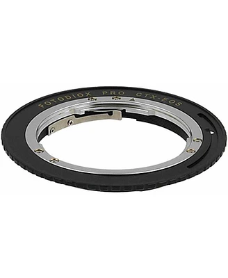 Fotodiox Pro Mount Adapter for Contax/Yashica Lens to Canon Eos Ef-Mount Camera, No Focus Confirmation Chip