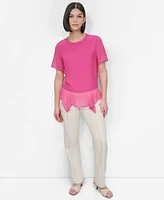 Dkny Women's Handkerchief-Hem Top