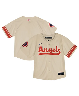 Nike Toddler Natural Los Angeles Angels City Connect Team Limited Jersey