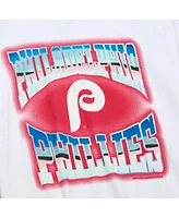Mitchell & Ness Men's White Philadelphia Phillies Stateside Pastel T-Shirt