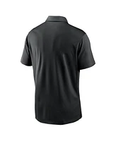 Nike Men's White/Black Baltimore Orioles Vapor Striped Performance Polo Shirt