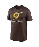 Nike Men's Brown San Diego Padres Stadium Legend Performance T-Shirt