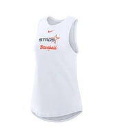 Nike Women's White Houston Astros 2025 City Connect Tri-Code High Neck Performance Tank Top