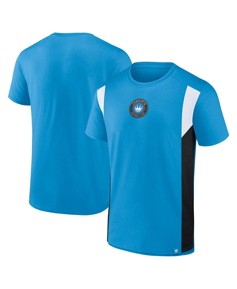Fanatics Men's Blue Charlotte Fc Golden Goal T-Shirt