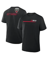 Fanatics Men's Black D.c. United Corner Kick Legacy Cotton T-Shirt