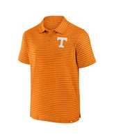 Fanatics Men's Tennessee Orange Volunteers Victory Calls Stripe Polo Shirt
