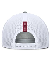 Fanatics Men's Heather Gray/Maroon Virginia Tech Hokies Profile Trucker Adjustable Hat
