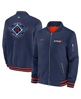 Nike Men's Navy Houston Astros 2025 City Connect Authentic Collection Full-Zip Bomber Jacket