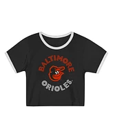 Outerstuff Toddler 2-Piece Black Baltimore Orioles Double Run T-Shirt and Shorts Set