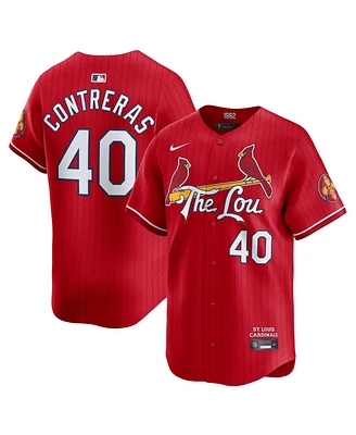 Nike Men's Willson Contreras Red St. Louis Cardinals City Connect Limited Jersey