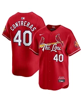 Nike Men's Willson Contreras Red St. Louis Cardinals City Connect Limited Jersey