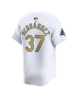 Nike Men's Teoscar Hernandez White Los Angeles Dodgers 2025 Gold Collection Limited Jersey