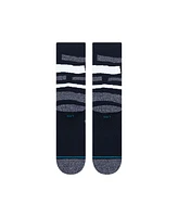 Stance Men's and Women's New York Yankees Squeeze Tri-Blend Knit Crew Socks