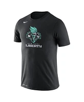 Nike Men's Black New York Liberty Logo Performance T-Shirt