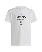 Adidas Big Boys and Girls White Argentina National Team 2024 Copa America s T-Shirt