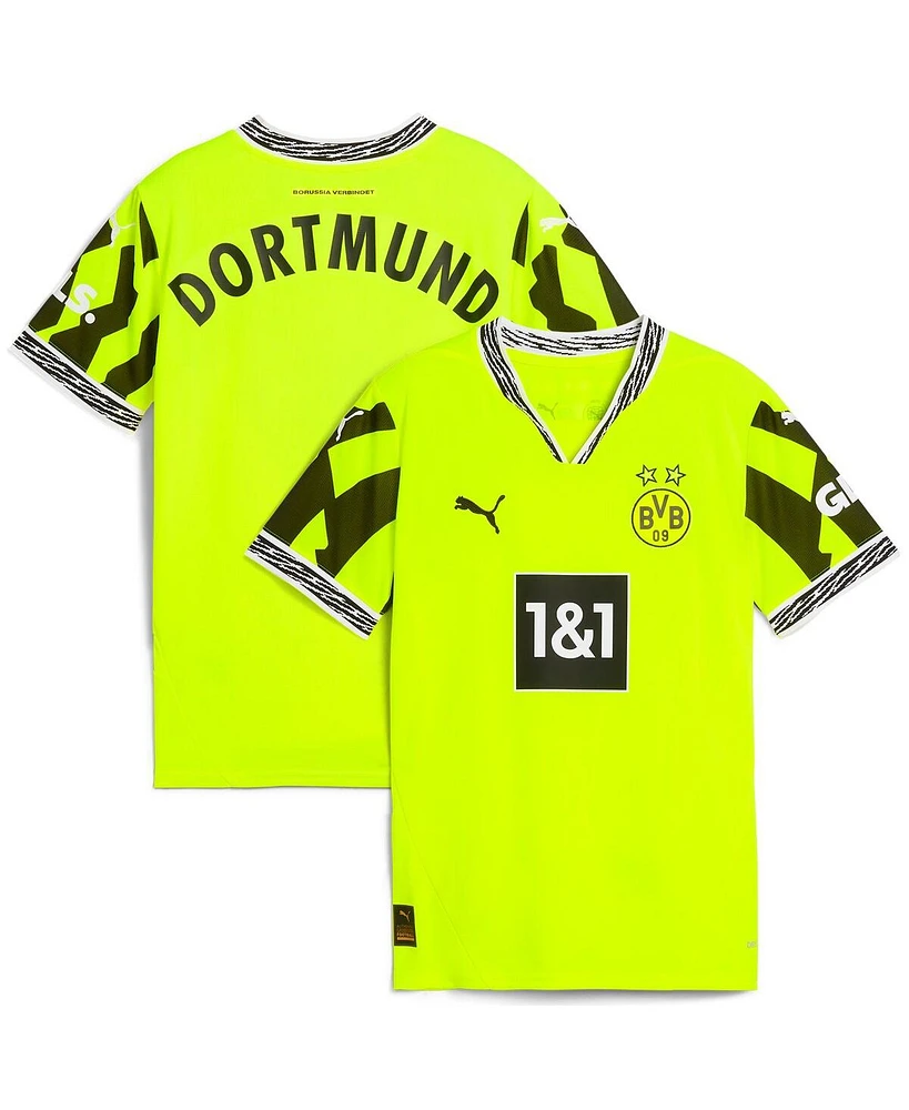 Puma Big Boys and Girls Yellow Borussia Dortmund 2024/25 Special Replica Jersey