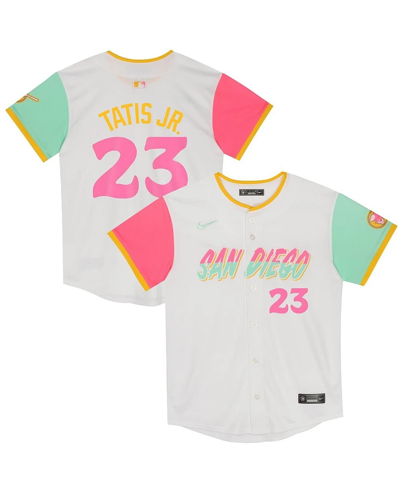 Nike Preschool Fernando Tatis Jr. White San Diego Padres City Connect Limited Player Jersey