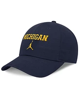 Jordan Men's Navy Michigan Wolverines Club Tri-Glide Adjustable Hat