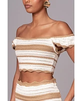 Jluxlabel Women's Corazon Ruffle Skirt Set