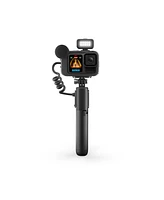 GoPro HERO13 Black Creator Edition Camera, Bundle with Ultra-Wide Pov Lens Mod, 64GB Memory Card and Shoulder Bag